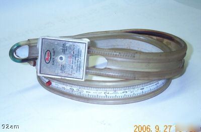 Used 18-0-18 dwyer slack flex-tube well type manometer 