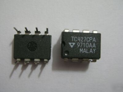 25 pcs, TC427 dual high-speed power mosfet drivers 1.5A