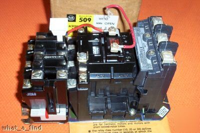 New allen bradley 509-aod starter size 0 509AOD