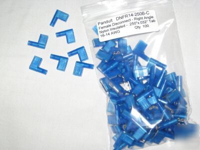 Panduit right angle (flag) female disconnect terminals