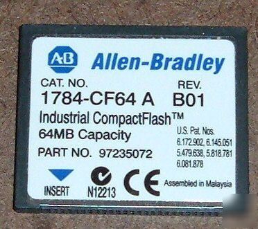 Allen bradley 1784-CF64 1784CF64 compact flash 64MB