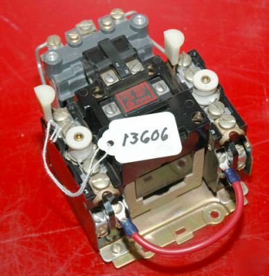 Allen bradley size 0 series k motor starter: 