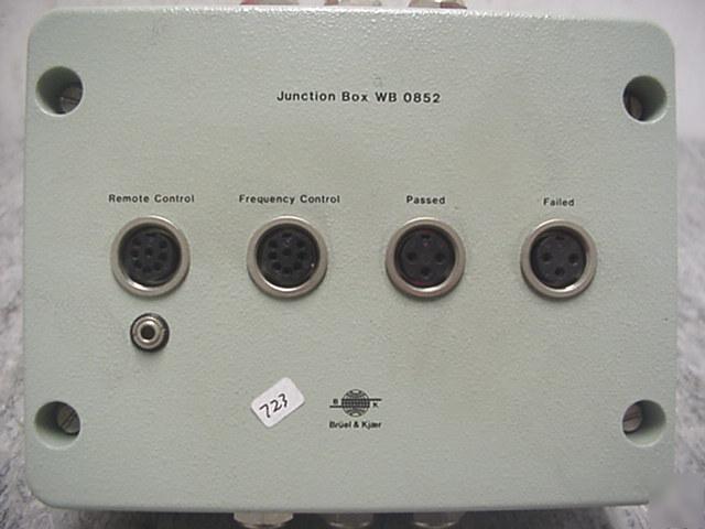 Bruel kjaer junction box wb 0852