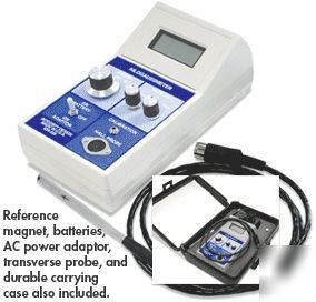 Dc gaussmeter - measure magnetic flux density magnet