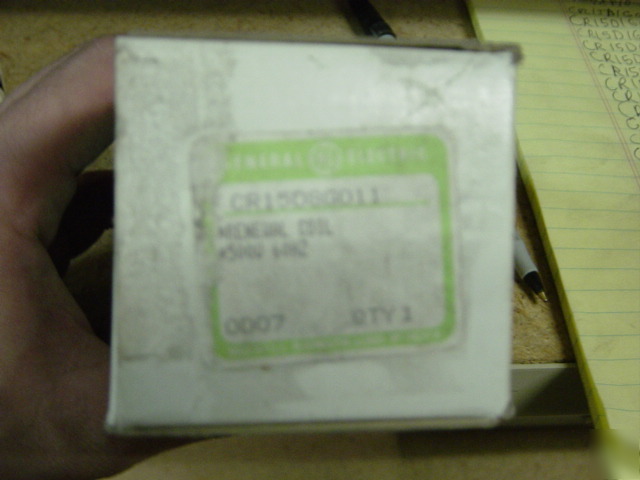 New general electric CR15D8G011 re al coil