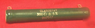 Clarostat resistor 300 ohm 