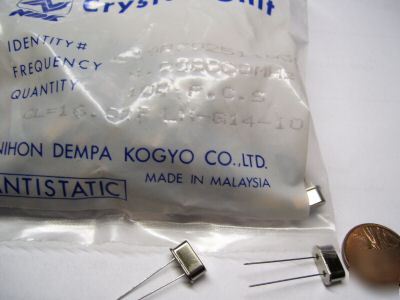 100- 4.0000MHZ small crystal for osc /time base/ micro