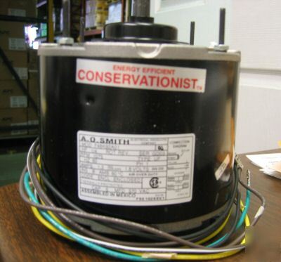 New a.o. smith 1/4 hp condenser fan motor - 