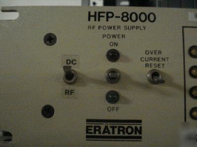 Eratron rf power supply 0.5KW 13.56 mhz hfp-80005
