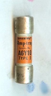 New gould shawmut A6Y10 A6Y10-2 fuse A6Y 10 amp