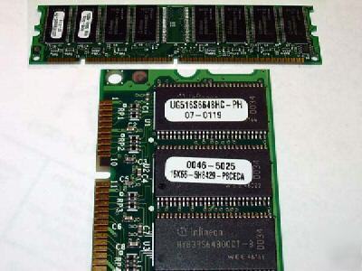 New unigen modules UG516S6648HC 128 mb sdram PC133 - 