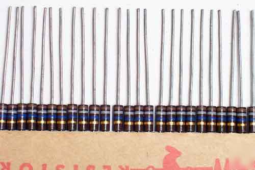 50) 18M 18 meg ohm 1/2W carbon composition resistors 5%