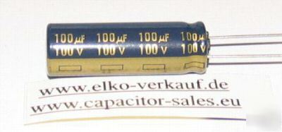 Capacitor 100V 100UF 10MM low-esr mainboard repair
