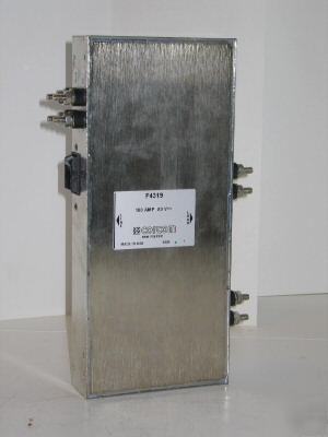 Corcom emi filter 100 amp 80V m#: F4319