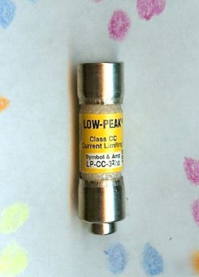 New bussmann low peak lp-cc-3 2/10 delay fuse 3 2/10 a