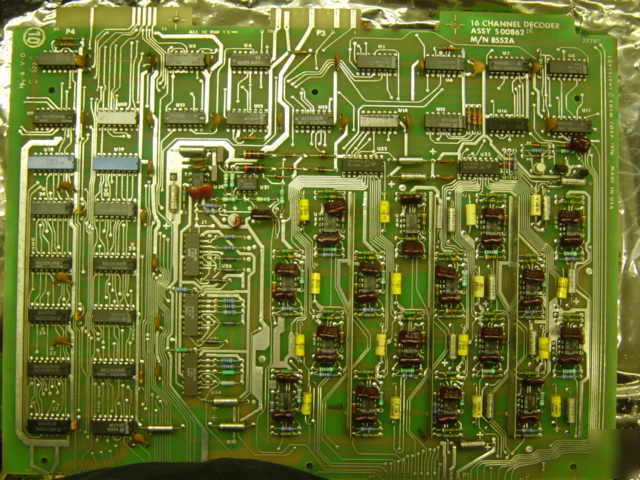 Rolm corp 8552A 16 channel decoder assy 500862 1E