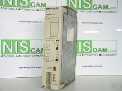 Siemens simatic S5 115U 6ES5 951 7LD11 psu 7AMP 