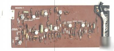 Vintage pcb assembly board #7 from solartron