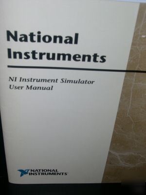National instruments ni instrument simulator user manua