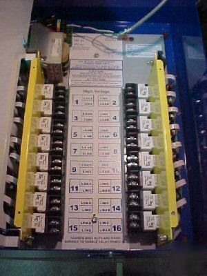 New blue box low voltage lighting relay 1400 panel 