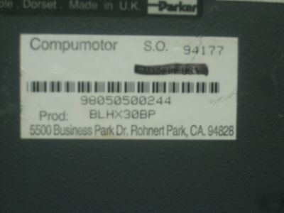 Parker compumotor digital servo drive BLHX30BP