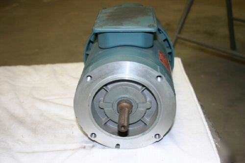 Reliance elect motor, s 2000 w/ dodge brake 1HP.