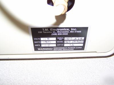 Tm electronics mdt-50 pressure decay leak test balloon