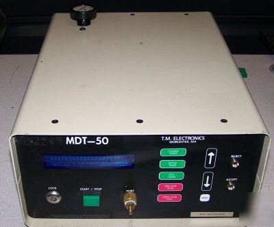 Tm electronics mdt-50 pressure decay leak test balloon