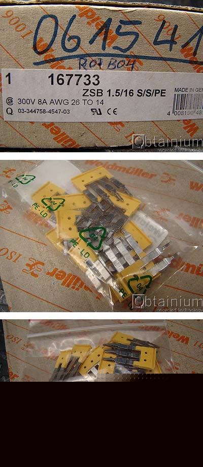 Weidmuller micro tech connection module, 615418,300V,8A