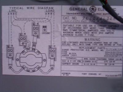 General electric transient voltage surge supressor