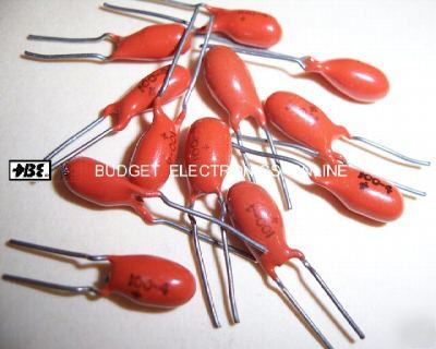 100UF 4V 20% radial dipped tantalum capacitor 12-pack