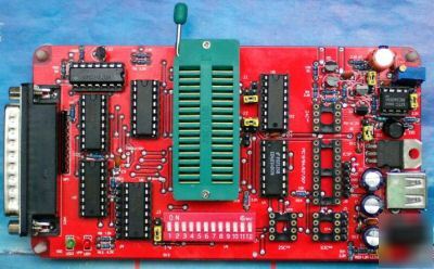 Dual powered willem universal eprom programmer+27C256