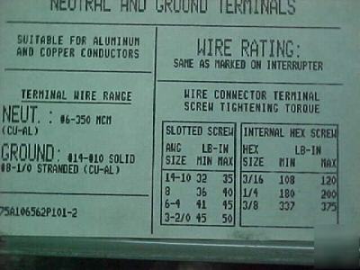 Ge dh flex-a-way switch unit use on dh plug-in-busway