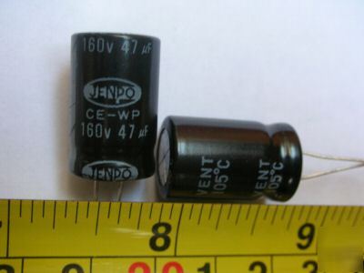 50PCS, 160V 47UF radial electrolytic capacitor 