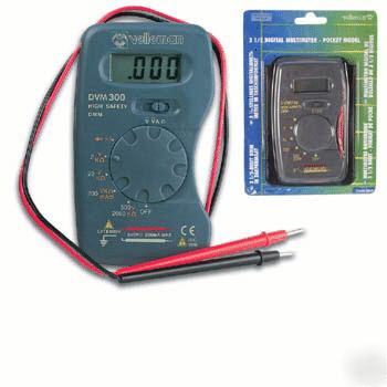 DVM300 â€” 3Â½ digit dmm pocket model - diode & continuity