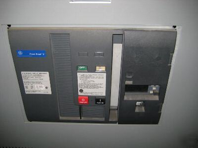 Ge disconnect breaker panel SSB25B325 2500 amp 2500A a