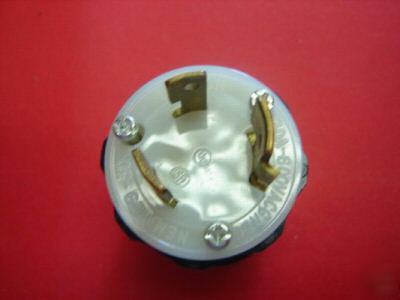 Leviton 30A/600V locking plug L9-30 C2651