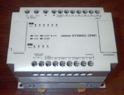 Omron sysmac CPM1-10CDR-a plc - 6 inputs / 4 outputs