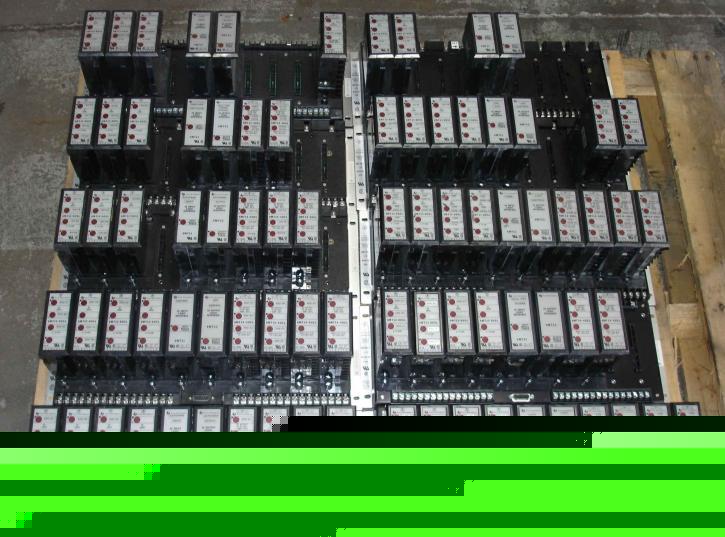 Lot of ti texas inst siemens plc modules & i/o chassis