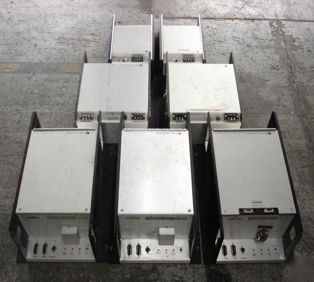 Lot of ti texas inst siemens plc modules & i/o chassis