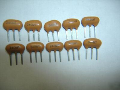 4 mhz ceramic resonators 3 pin pic avr uc 10 pack