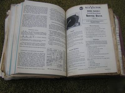 Admiral electronics service data book, schematics-more