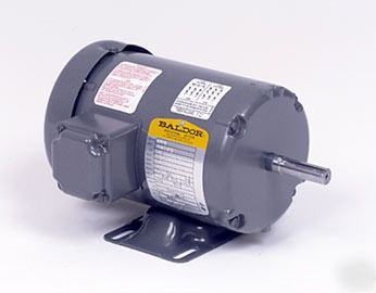Baldor 0.5 hp 3 phase electric motor M3538