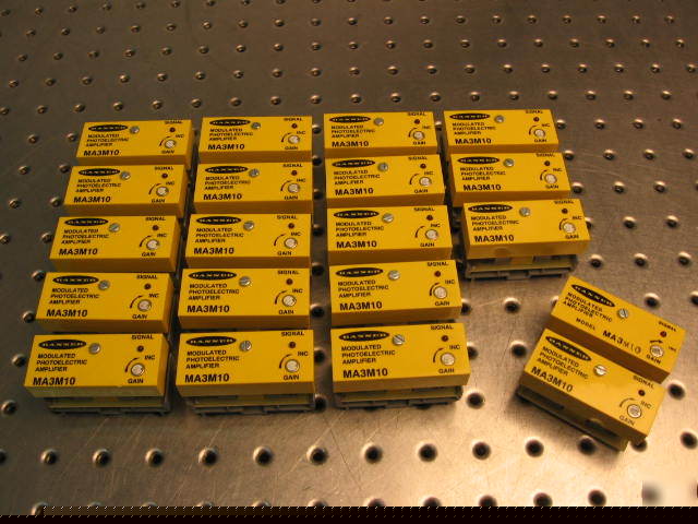 G34973 twenty banner MA3M10 photoelectric amps