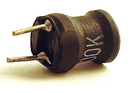 Inductor ~ 10UH 10 uh 10% radial leads (25)