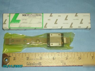 New nippon bearing linear bearing system 130MM bnib thk