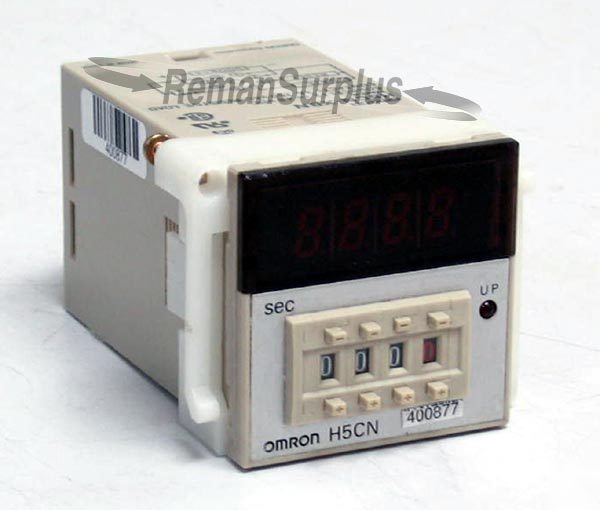 Omron H5CN-xbn timer quartz w/ 4-digit led display