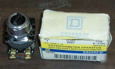 Square d 9001K2105 potentiometer 