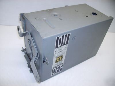 Square d i-line busway switch PQ3206G 60 amp fuse 240 v