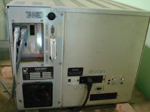 Xycom 8500 industrial operator interface panel warranty